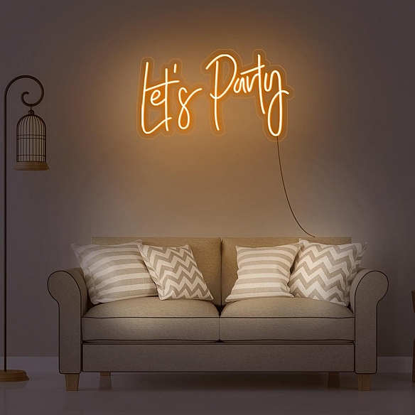 Let's Party Neon Sign NS028