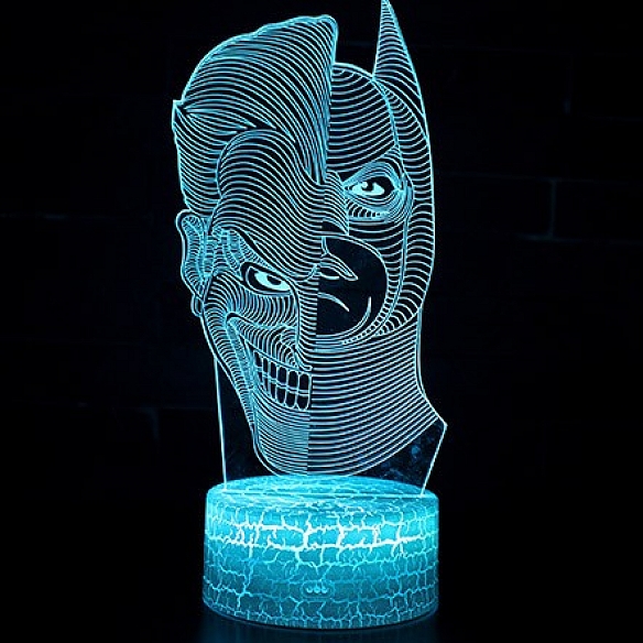 DC Inspired Joker Batman 3D Neon Led Night Lamp NL013