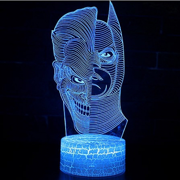 DC Inspired Joker Batman 3D Neon Led Night Lamp NL013