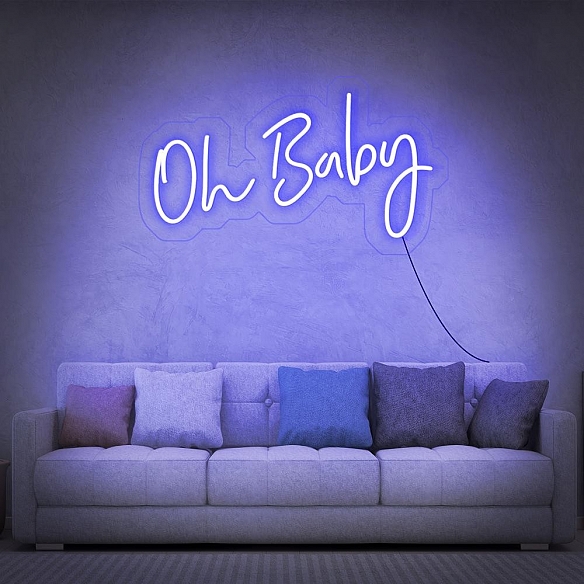 Oh Baby Neon Sign NS022
