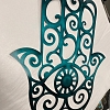 Hamsa Hand Third Eye Art Metal Wall Art MWA043