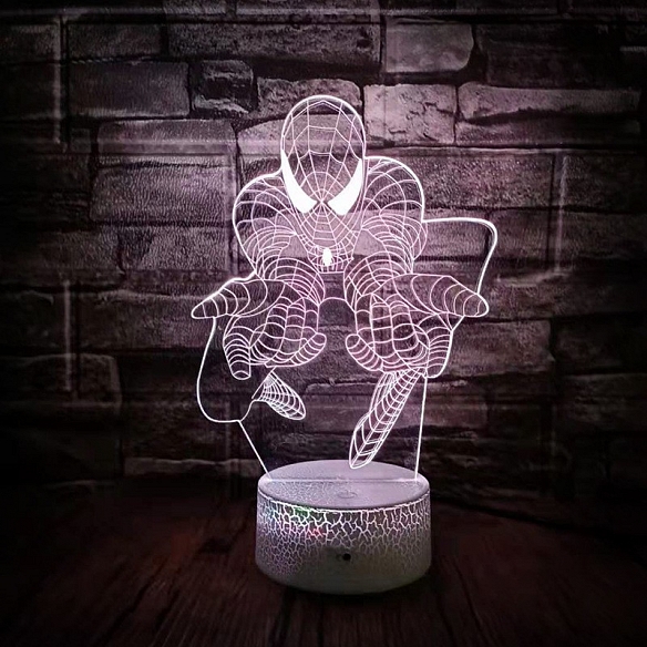 SPIDER-MAN 3D Neon Led Night Lamp NL006