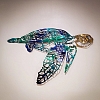 Vibrant Metal Sea Turtle Art Metal Wall Art MWA037