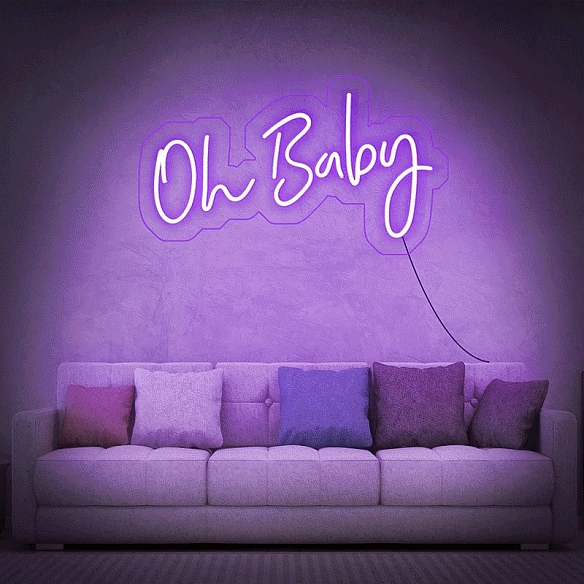 Oh Baby Neon Sign NS022
