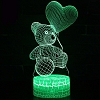Love Bear 3D Neon Led Night Lamp NL015