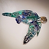 Vibrant Metal Sea Turtle Art Metal Wall Art MWA037