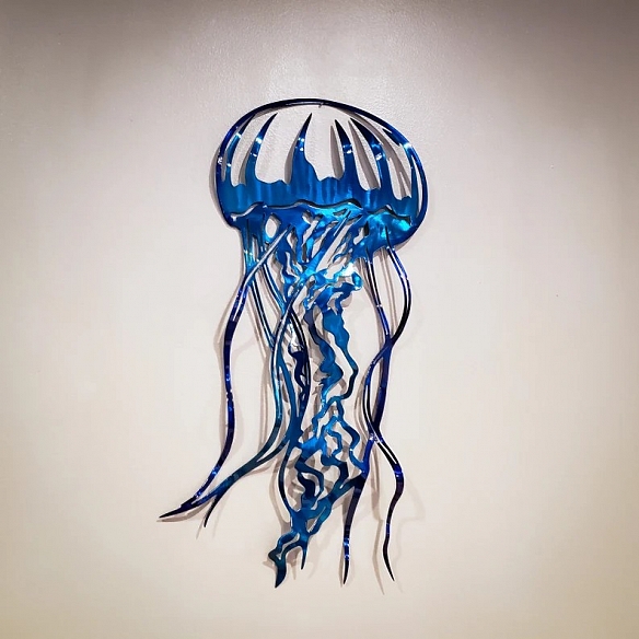 Jelly Fish Metal Wall Art MWA038