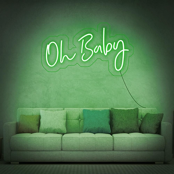 Oh Baby Neon Sign NS022