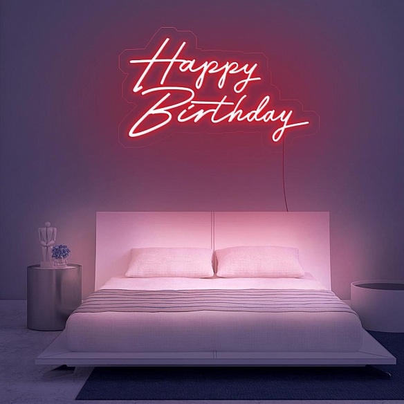 Happy Birthday Neon Sign NS029