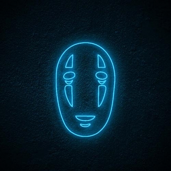 No Face Neon Sign NS033