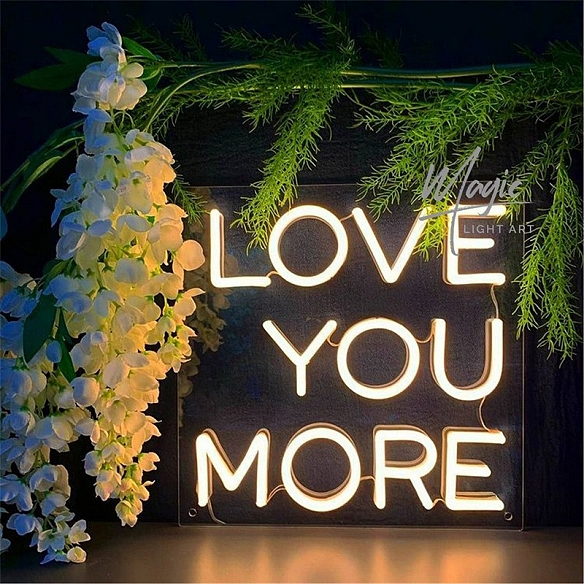 LOVE YOU MORE Neon Sign NS039a