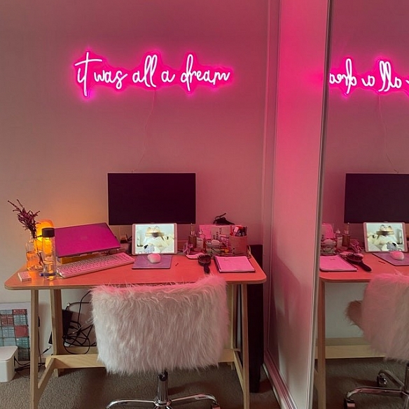 It Was All A Dream Neon Sign Neon Sign NS041