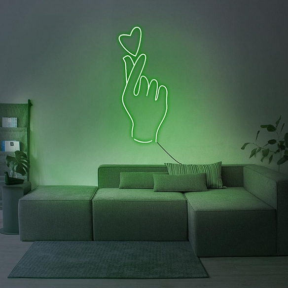 Love Finger Neon Sign NS012
