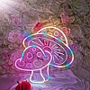 Rainbow Color Mushroom  Neon Sign NS036