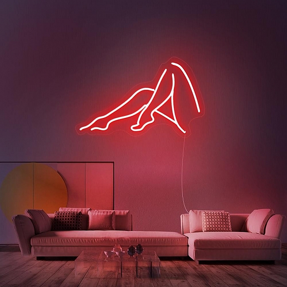 Female Legs Neon Sign MWA023