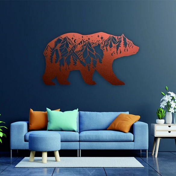 Bear And Forest Design MWA031