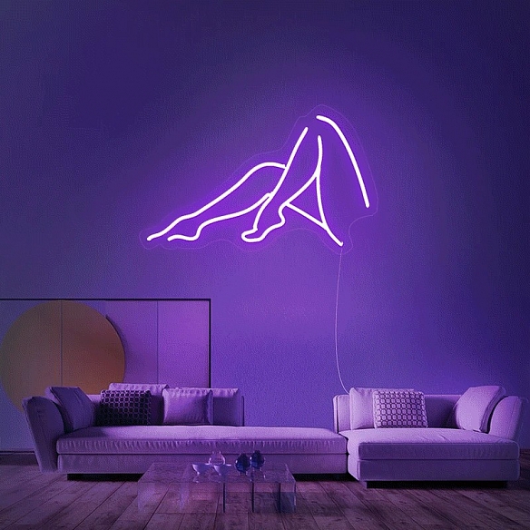 Female Legs Neon Sign MWA023