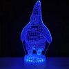 Patrick Star 3D Neon Led Night Lamp NL003