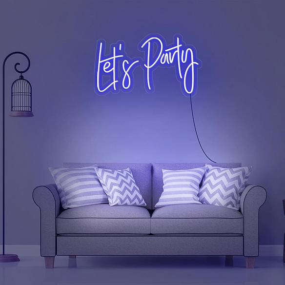 Let's Party Neon Sign NS028