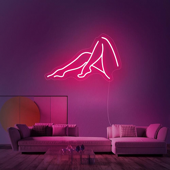 Female Legs Neon Sign MWA023