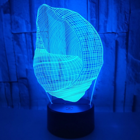 Sea Snail 3D Neon Led Night Lamp NL016