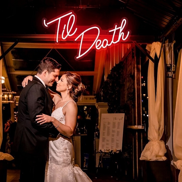 Til Death Neon Sign NS030