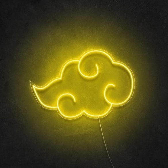 'Akatsuki Cloud' Neon Sign NS032