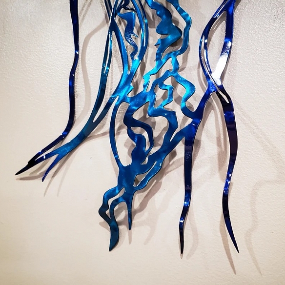 Jelly Fish Metal Wall Art MWA038