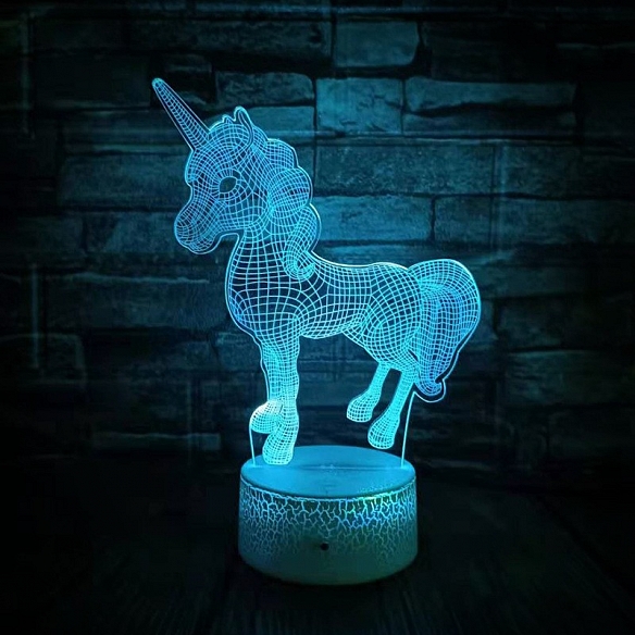 Magical Unicorn 3D Neon Led Night Lamp NL007