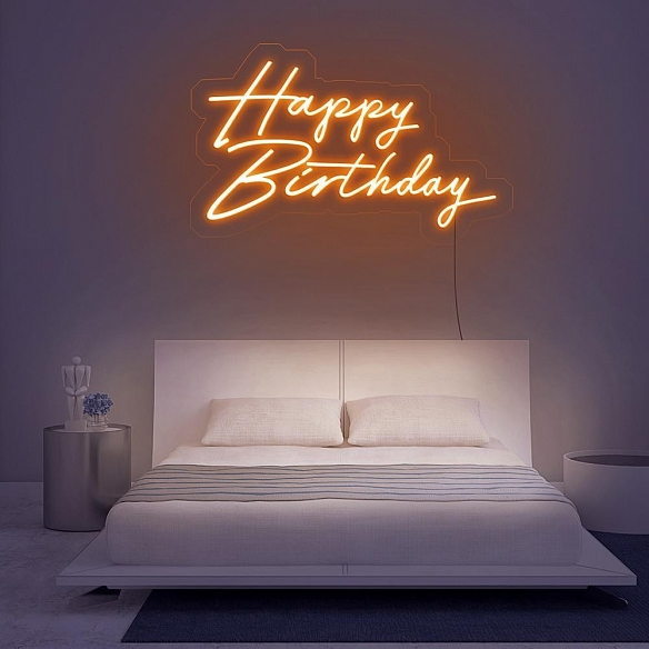 Happy Birthday Neon Sign NS029