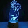 The Little Mermaid 3D Neon Led Night Lamp NL002