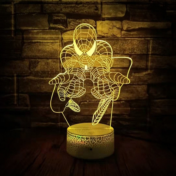 SPIDER-MAN 3D Neon Led Night Lamp NL006