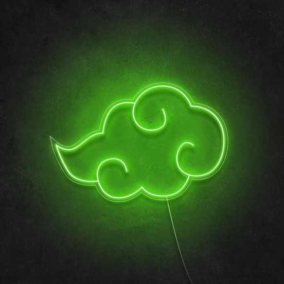 'Akatsuki Cloud' Neon Sign NS032