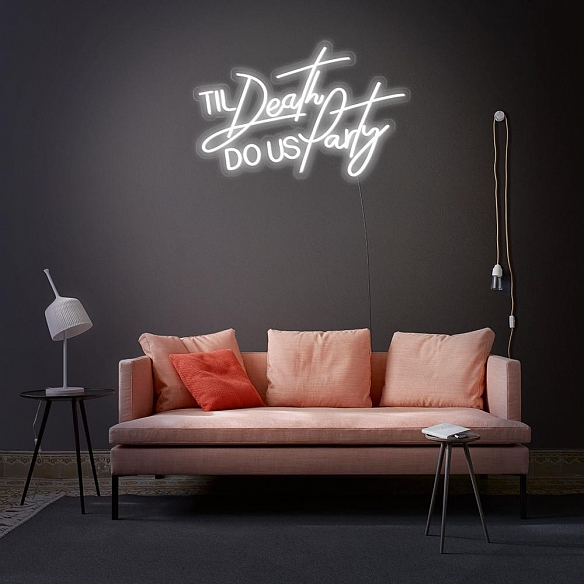 Til Death Do Us Party Neon Sign NS026