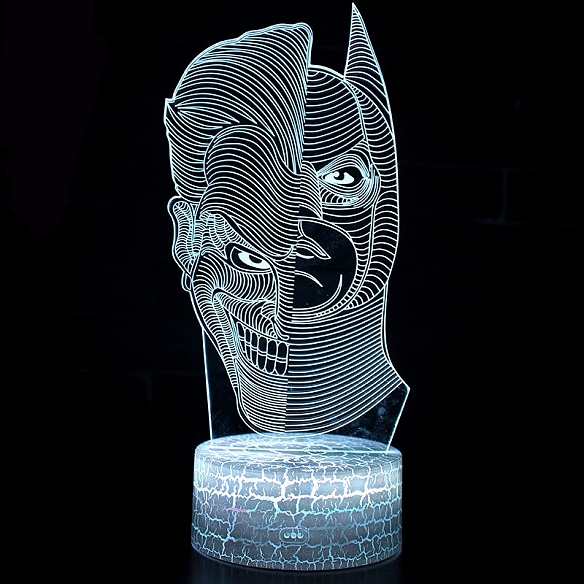 DC Inspired Joker Batman 3D Neon Led Night Lamp NL013