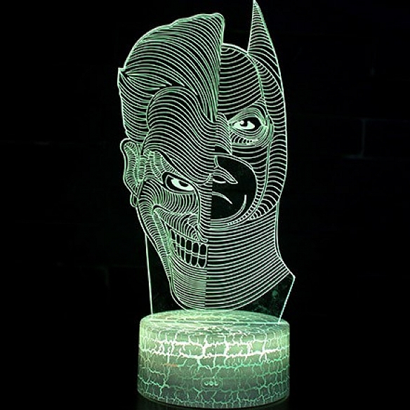 DC Inspired Joker Batman 3D Neon Led Night Lamp NL013
