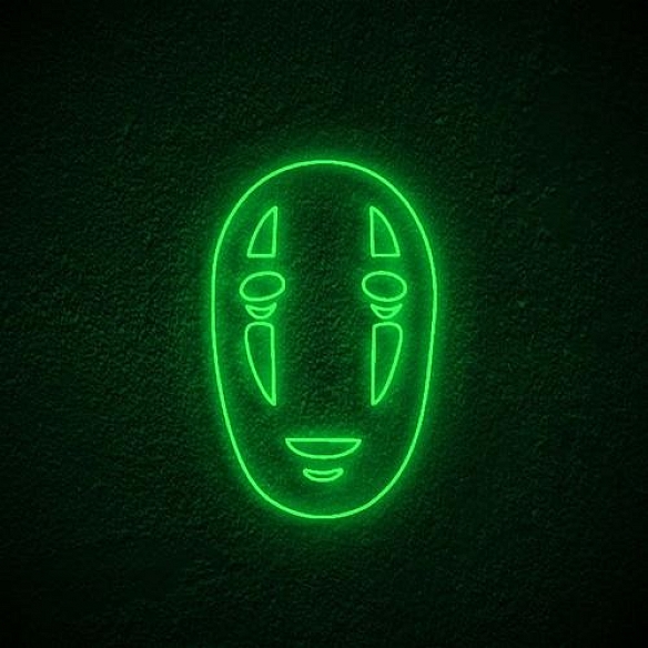 No Face Neon Sign NS033