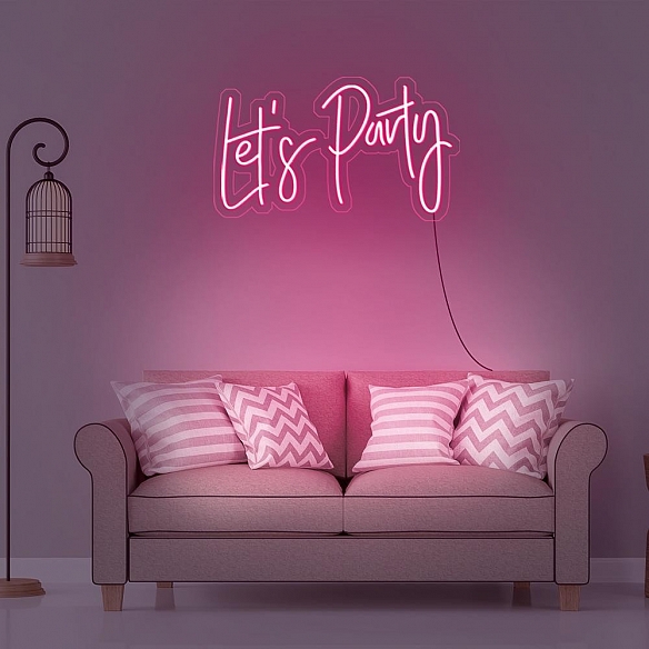 Let's Party Neon Sign NS028
