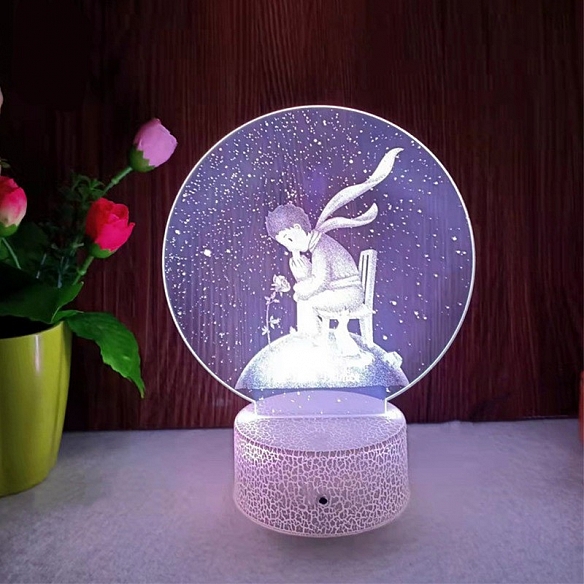 The Little Prince 3D Neon Led Night Lamp NL008