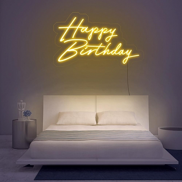 Happy Birthday Neon Sign NS029