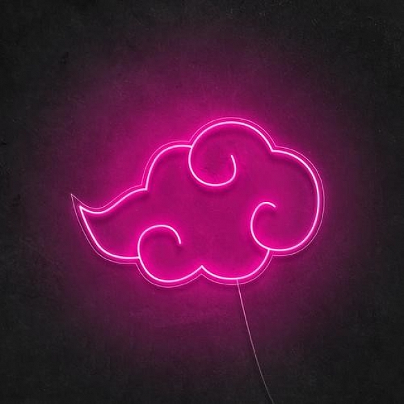 'Akatsuki Cloud' Neon Sign NS032