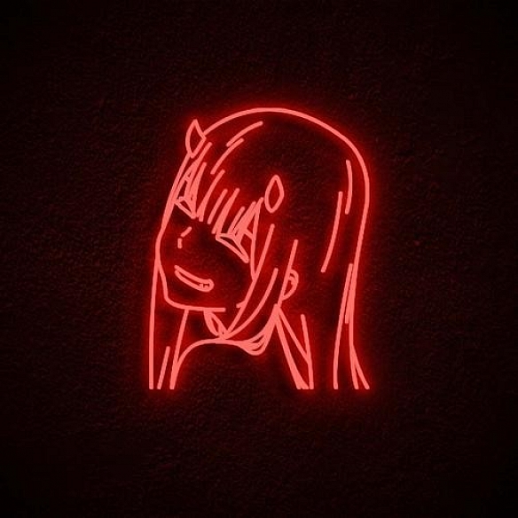 Zero Two Neon Sign NS031