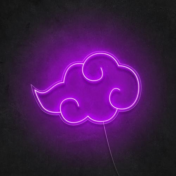 'Akatsuki Cloud' Neon Sign NS032