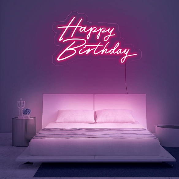 Happy Birthday Neon Sign NS029