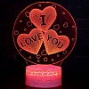 I Love You 3D Neon Led Night Lamp NL014