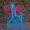 Lips Gesture Be Quiet  Neon Sign NS035