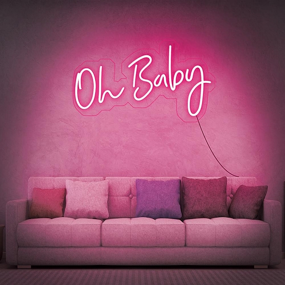 Oh Baby Neon Sign NS022