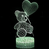 Love Bear 3D Neon Led Night Lamp NL015