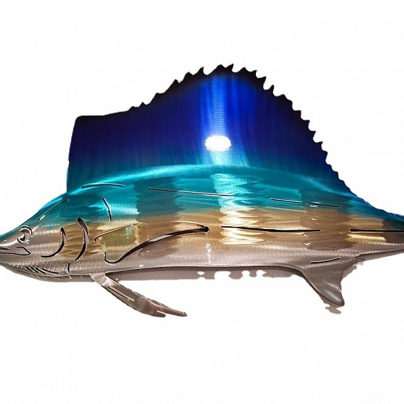 Fish Metal Art MWA044