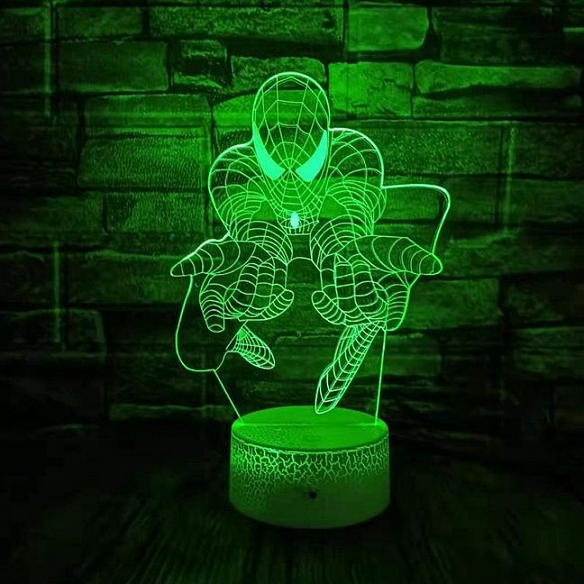 SPIDER-MAN 3D Neon Led Night Lamp NL006